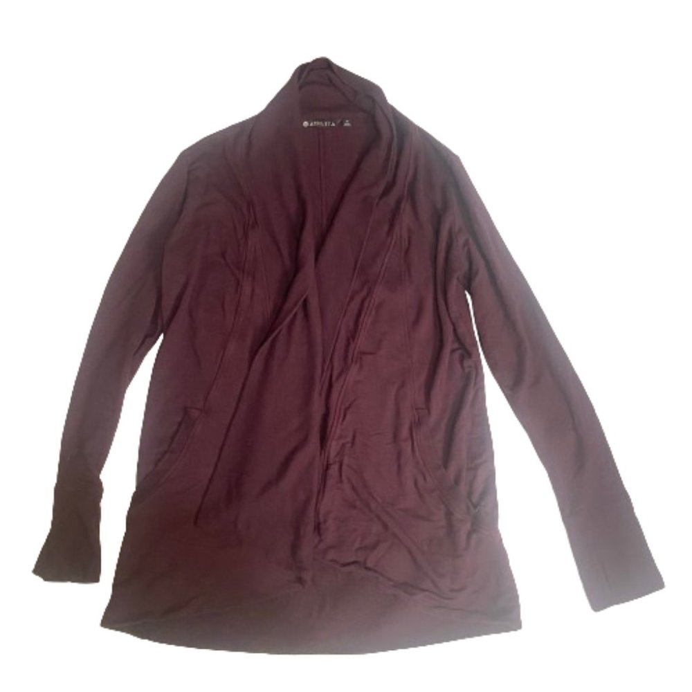 Athleta Open Front OVERSIZED Waterfall Cardigan Size S